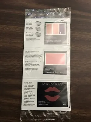 Mary Kay Lot Of 5 Color Card Samples Eye Cheek And Lips New Sealed Neutrals • $8.99