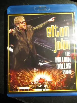Elton John: The Million Dollar Piano (Blu-ray 2013) With Insert • $7.26