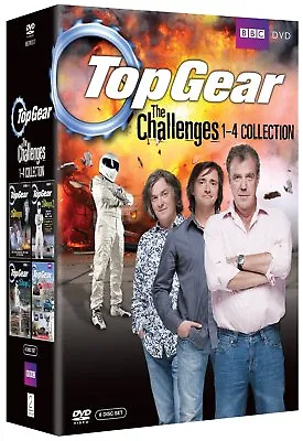 Top Gear The Challenges Season Series 1 2 3 & 4 DVD Box Set R4/Aus 1 - 4 • $59.95