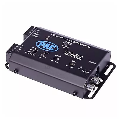PAC LPA-2.2 2 Channel Active Line Output Converter With Auto Turn-on Low-Pas... • $99