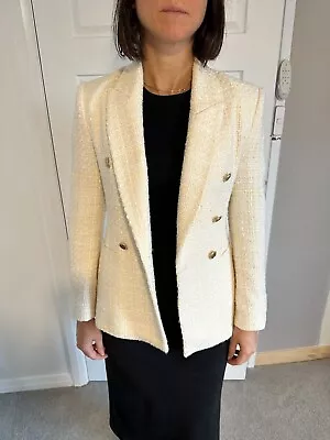 $25 • Buy Zara White Jacket (small)