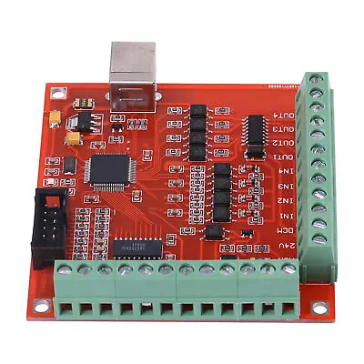 USB MACH3 100Khz Motion Controller Card Breakout Board For CNC Engraving • $14.20