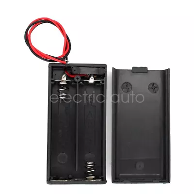 1 2 3 4 Slots 1.5V AA DIY Battery Holder Storage Case Box With Cover • $7.71