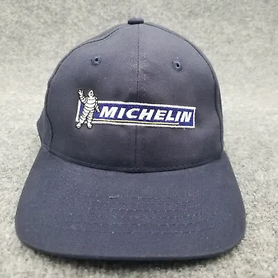 Michelin Hat Cap Blue Snap Back Mens Adjustable Tires Man Logo • $9.99