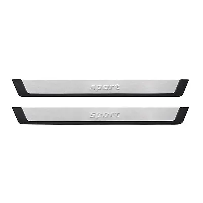 Door Sill Scuff Plate Scratch Protector For Lexus LS LX NX RX Sport Steel 2x • $42.90