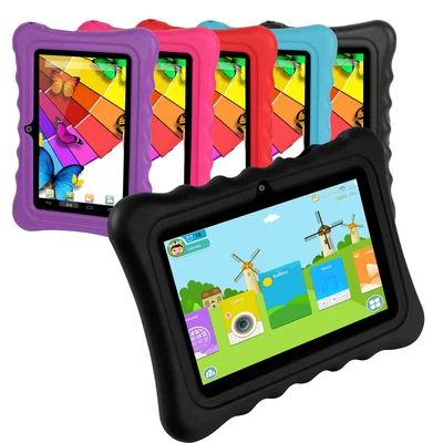 Flexible Shockproof Soft Silicone Case Cover With Stand For 7  Inch Kids Tablet • £8.99
