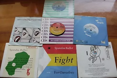 SPANDAU BALLET 9 X MULTI CHOICE 45 Rpm 7  VINYL SINGLES N/MINT PROMO RECORDS • $3.99