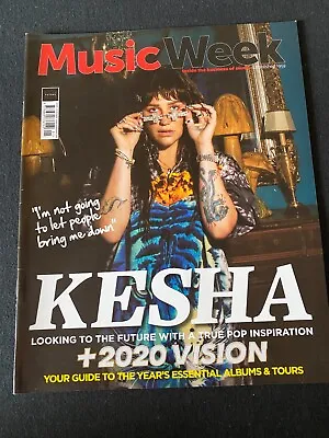 £4 • Buy KEISHA Special Feature + 2020 Previews + More - MUSIC WEEK INDUSTRY MAGAZINE