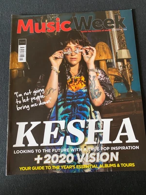 £4 • Buy KEISHA Special Feature + 2020 Previews + More - MUSIC WEEK INDUSTRY MAGAZINE