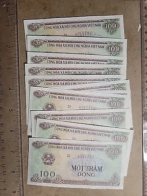 🇻🇳 Vietnam 100 Dong  1991 P-105   (EACH) AU Banknote 030424-12 • $0.99