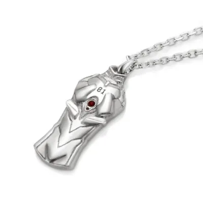 $114.39 • Buy [U-TREASURE] Evangelion Goods Necklace Evangelion Plug Suit Necklace 01 Silver
