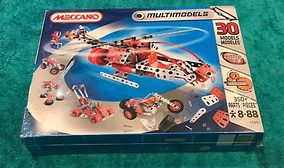 New - Sealed - Meccano Multimodels Constuction Set - Motor - 7530 - 350+ Pieces • £59.99