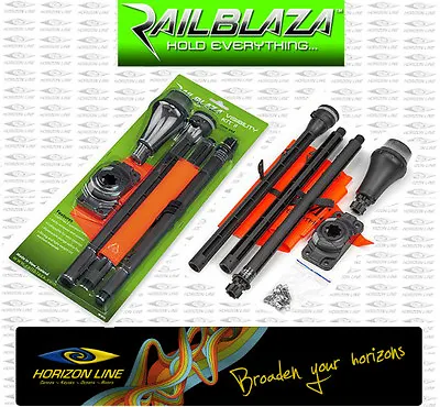 $139.90 • Buy Railblaza Visibility Kit Light Flag Fishing Railblazer Led Safety Kayak Navilux