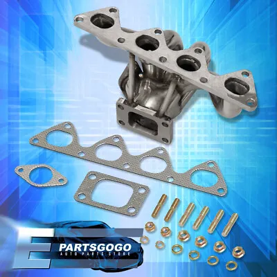 For Civic DelSol Integra B16 B18 B20 BSeries T3 Stainless Exhaust Turbo Manifold • $63.99