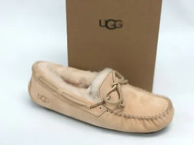 UGG Women's Dakota Slippers 5612 Amberlight House Shoes Sheepskin Shearling • $62.99
