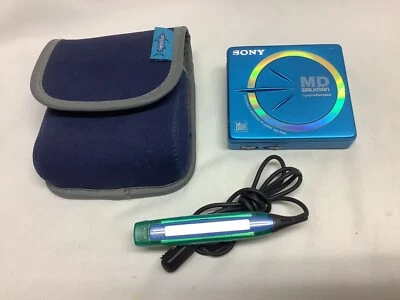 £29.95 • Buy Sony Md Walkman Mz-e60 Portable Mini Disc Player With Remote & Swordfish Case