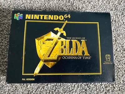 Zelda The Ocarina Of Time N64 Nintendo 64 PAL Half Sealed Collectable • £45