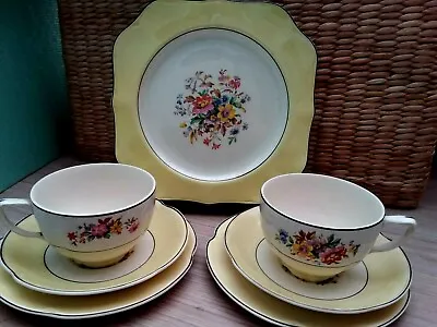 £39 • Buy Vtg.Johnson Bros Cups/Saucers/Plates Tea Set  Pareek Tableware Pottery England