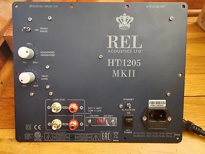 REL Acoustics HT/1205 MKII Plate Amp W/ No Power • $97