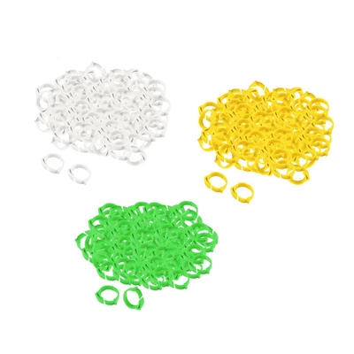 £31.73 • Buy 300Pieces Chicken Leg Rings 001-100 Duck Leg Band Clip For Poultry Duck