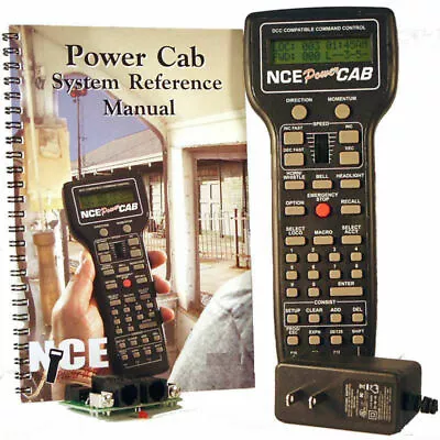 NCE 25 Power Cab Complete DCC Starter Set N HO SCALE NCE 5240025  NEW • $204.95