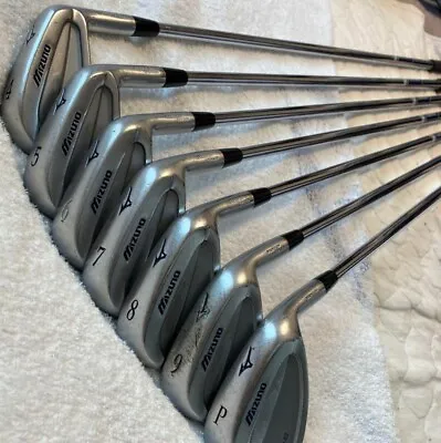 MIZUNO MP-62 Irons #4～9PW(7clubs)/PROJECT X/Flex:5.5/ Iron Set • $239