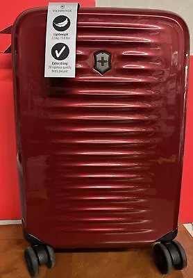 VICTORINOX Airox Frequent Flyer Carry-On 21.7”Hardside Suitcase Red 😃😃 • $199