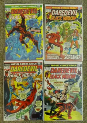 Daredevil Comics (lot Of 4) #100-103 Feat. Black Widow Marvel Comics Bronze Age • $140
