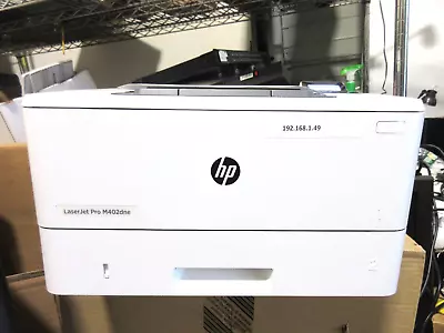 HP LaserJet Pro M402dne Monochrome Laser Printer • $89.99