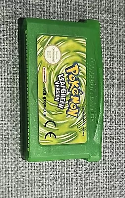 Pokémon Leaf Green - GBA Game Cartridge Only. Game Boy Advance - Genuine. UK PAL • £30