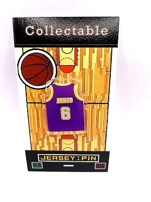 $12.21 • Buy Los Angeles Lakers Eddie Jones Jersey Lapel Pin-Classic SHOWTIME Collectable