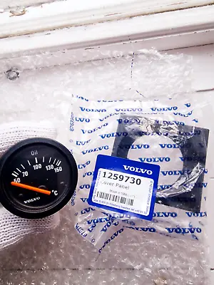 Volvo 240 244 245 Oil Temperature Gauge 52mm Vdo And Nos Bezel • $180