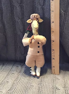 Heart Felts Midwest Of Cannon Falls Felt Ornament W/ Tag Gervaise Giraffe • $19.99