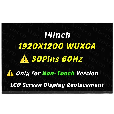 14in 30Pins LCD Screen For Lenovo ThinkPad T14s Gen 3(AMD) 21BR00CDGE 21CR0000AU • $99