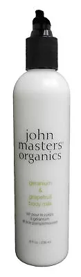 John Masters Organics Geranium & Grapefruit Body Milk 8 Ounce • $15.95