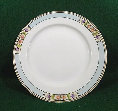 Meito Japanese China Bread & Butter Plate-Hand Painted Pink/Purple Flower Design • $5