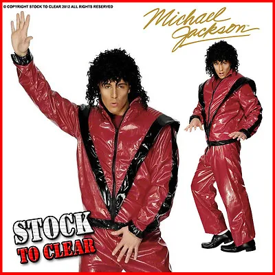 Official Deluxe Michael Jackson Thriller Fancy Dress Costume • £24.99