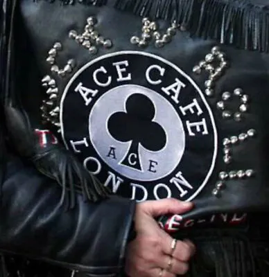 Large Ace Cafe Back Patch BSA Triumph Biker Piston Broke Ton Up TT MCN Ogri • £24.99