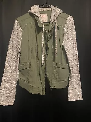 Olive Green Grey XL Women’s Jacket Mossimo • $8