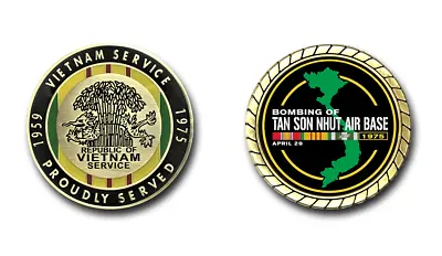 Bombing Of Tan Son Nhut Air Base Vietnam Challenge Coin • $16.95