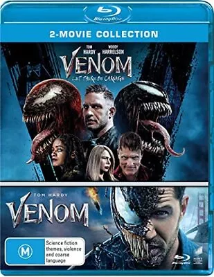 Venom / Venom: Let There Be Carnage Blu-ray | Tom Hardy | Region Free • $24.75