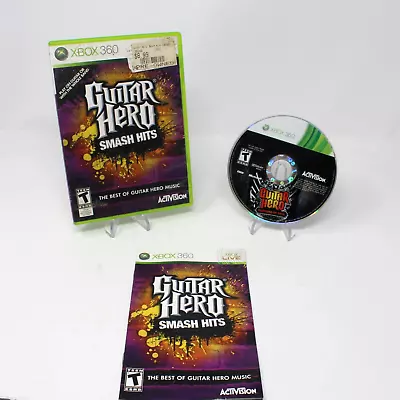 Guitar Hero: Smash Hits (Microsoft Xbox 360 2009) Complete Tested And Working! • $39.99