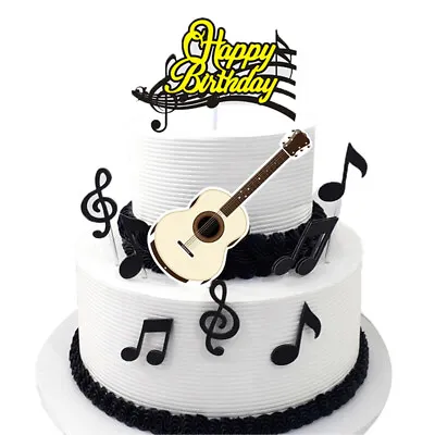 Home Cake  Happy Birthday  Cake Topper Candle Card Cake DIY Decor Party SupS_-_ • $6.97