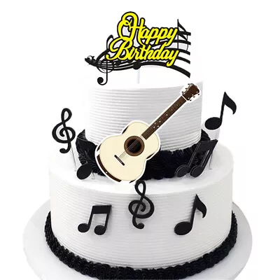 Home Cake  Happy Birthday  Cake Topper Candle Card Cake DIY Decor Party SupS-ca • $1.16