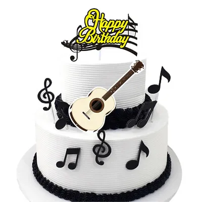 Home Cake  Happy Birthday  Cake Topper Candle Card Cake DIY Decor Party SupS-LO • $1.15