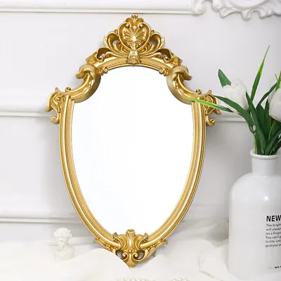 £10.94 • Buy Antique Style Mirror Vintage Ornate Rococo Mirror Gold Baroque Wall Mirror