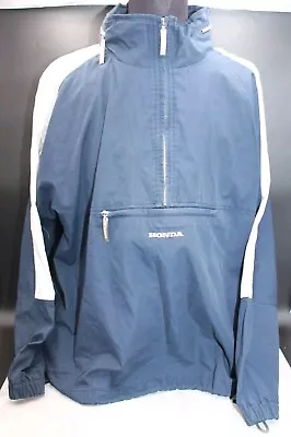 Men's Honda Journey Waterproof Windproof Windbreaker Hooded Jacket Size Large  • £20