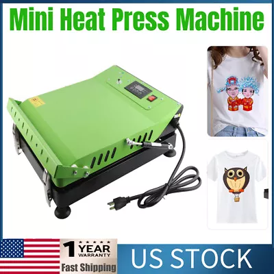 Heat Press Machine 15x15in Sublimation Transfer Printer DIY T-shirts Pads • $149.99