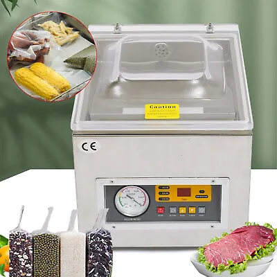 $293.55 • Buy DZ-260C Table Top Chamber Digital Vacuum Sealer Food Packing Machine 110V 120W