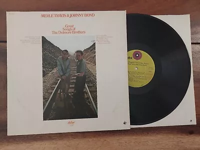 MERLE TRAVIS & JOHNNY BOND: Great Songs Of The Selmore Brothers - 1969 LP Stereo • $12